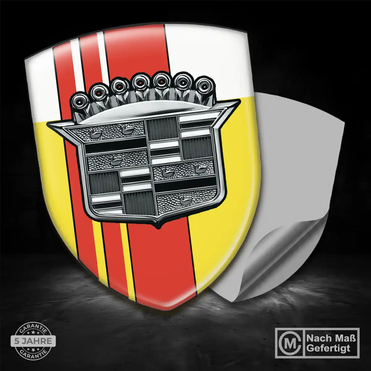Cadillac Emblem Aufkleber Auto Elegantes Design