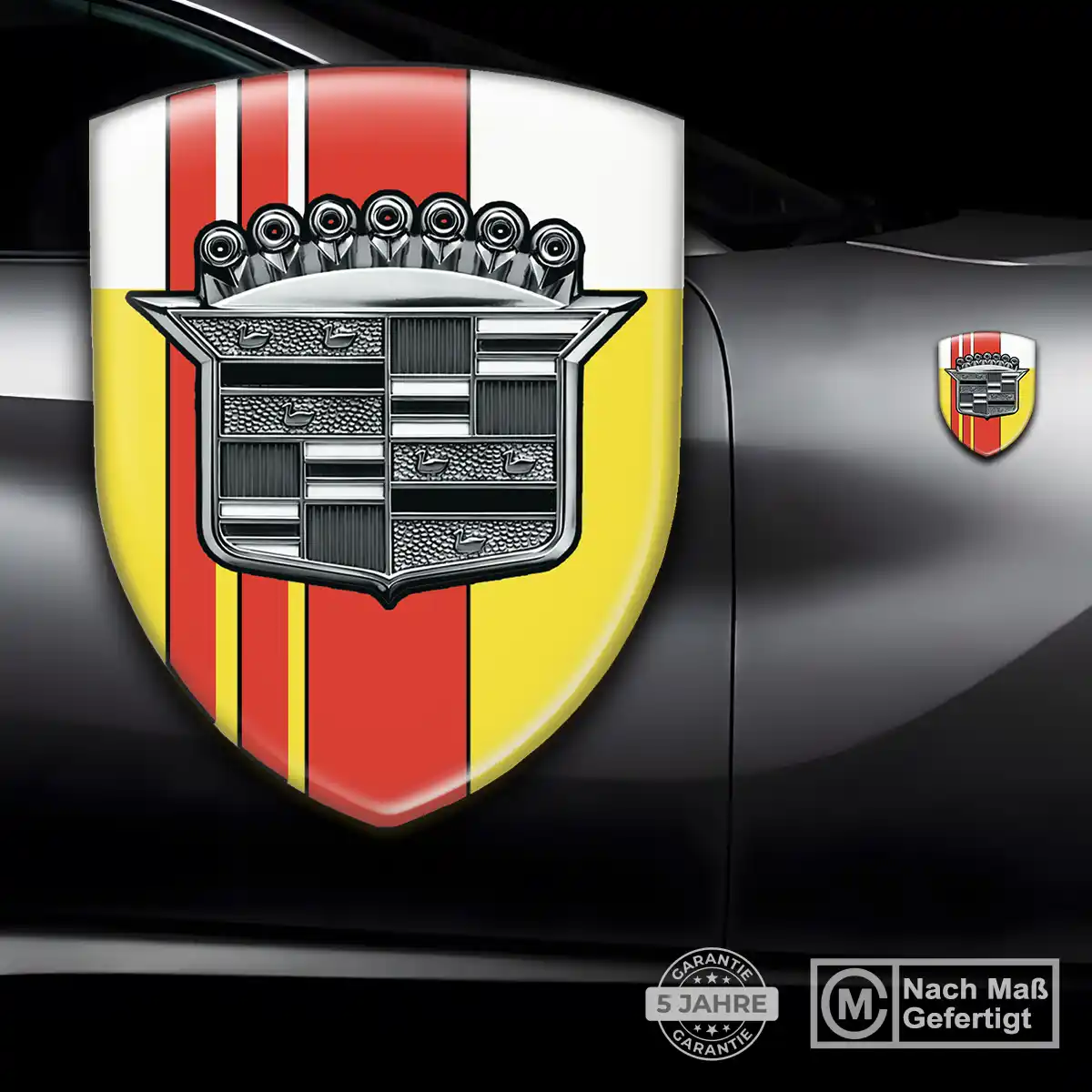 Cadillac Emblem Aufkleber Auto Elegantes Design