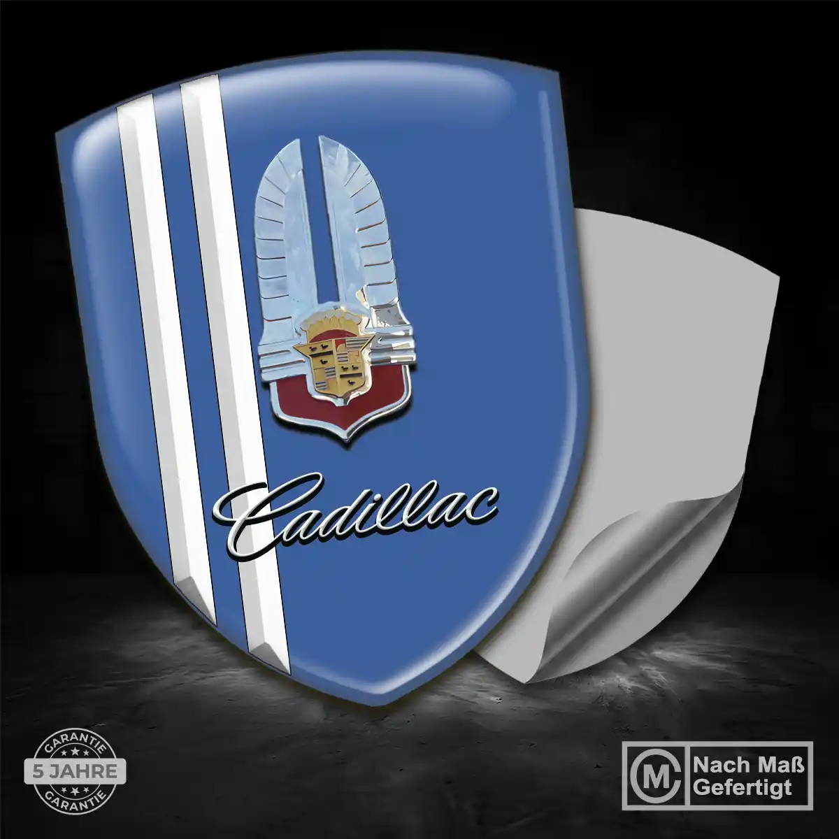 Cadillac Emblem Aufkleber Auto Exterieurdesign