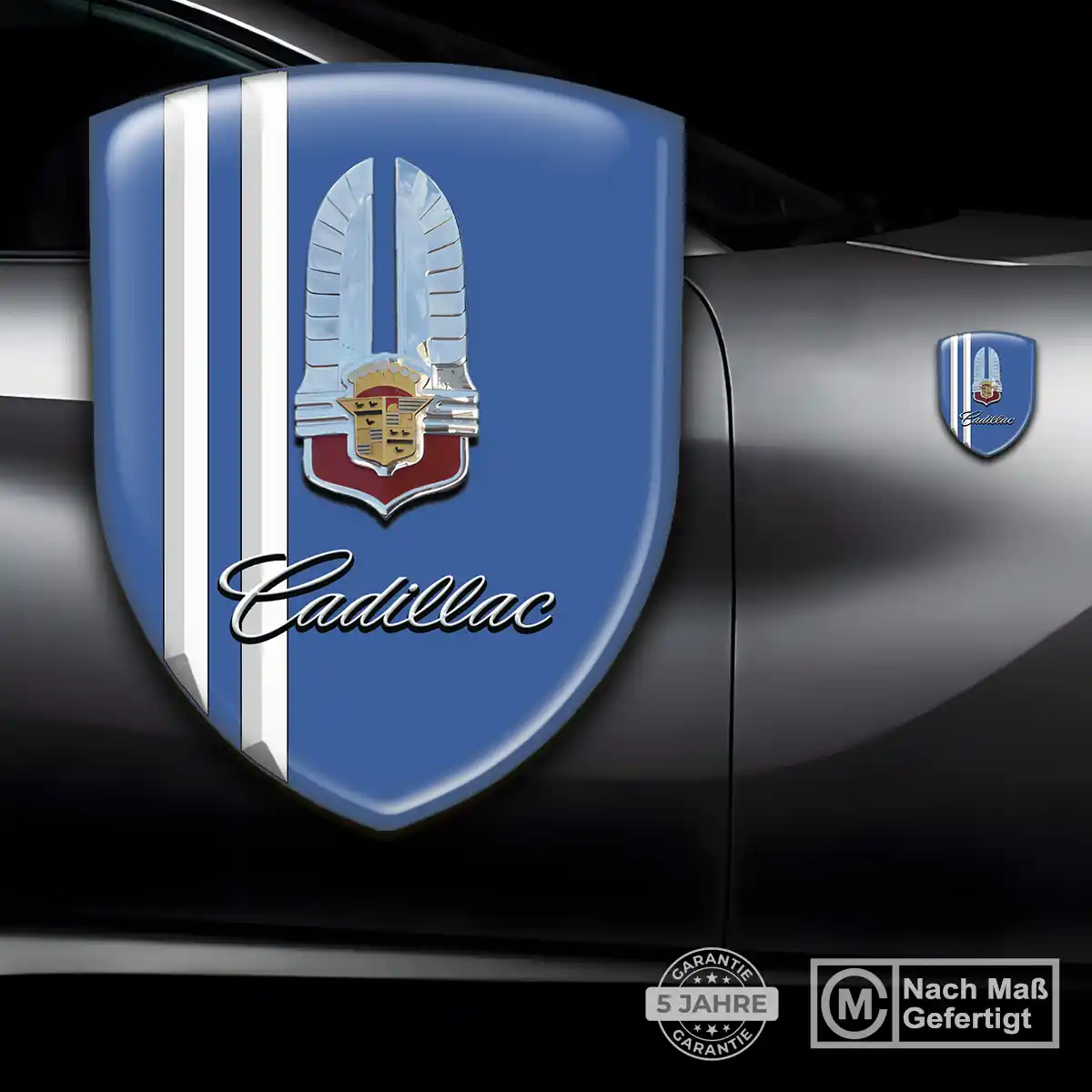 Cadillac Emblem Aufkleber Auto Exterieurdesign
