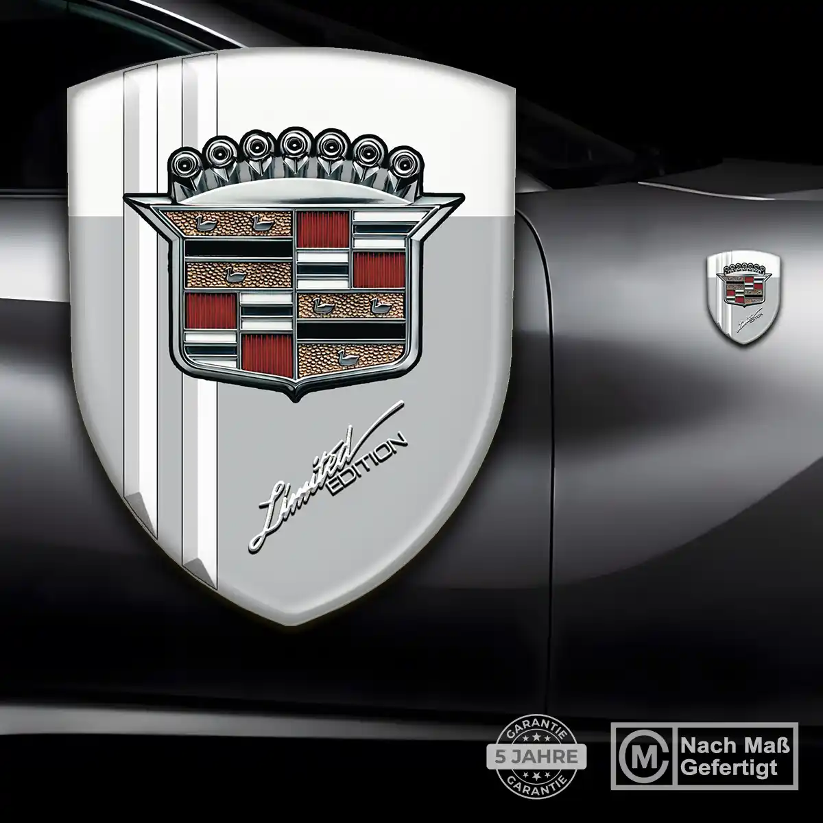 Cadillac Emblem Aufkleber Auto Höchste Qualität