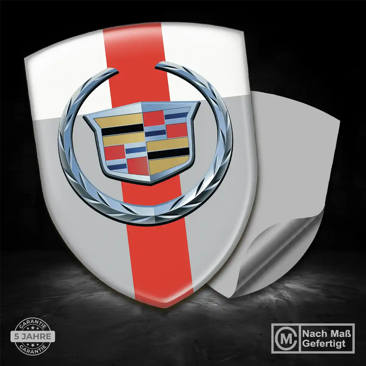 Cadillac Emblem Aufkleber Auto Limitierte Auflage