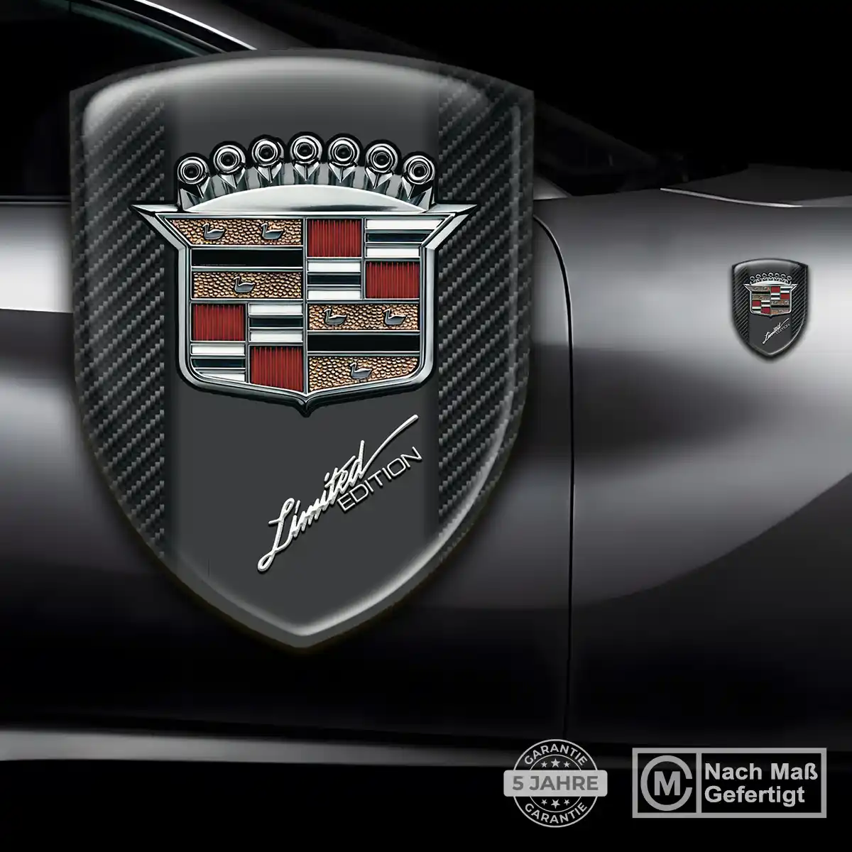 Cadillac Emblem Aufkleber Auto Markenedition