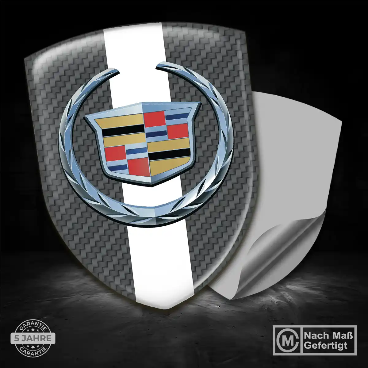 Cadillac Emblem Aufkleber Auto Premium-Edition