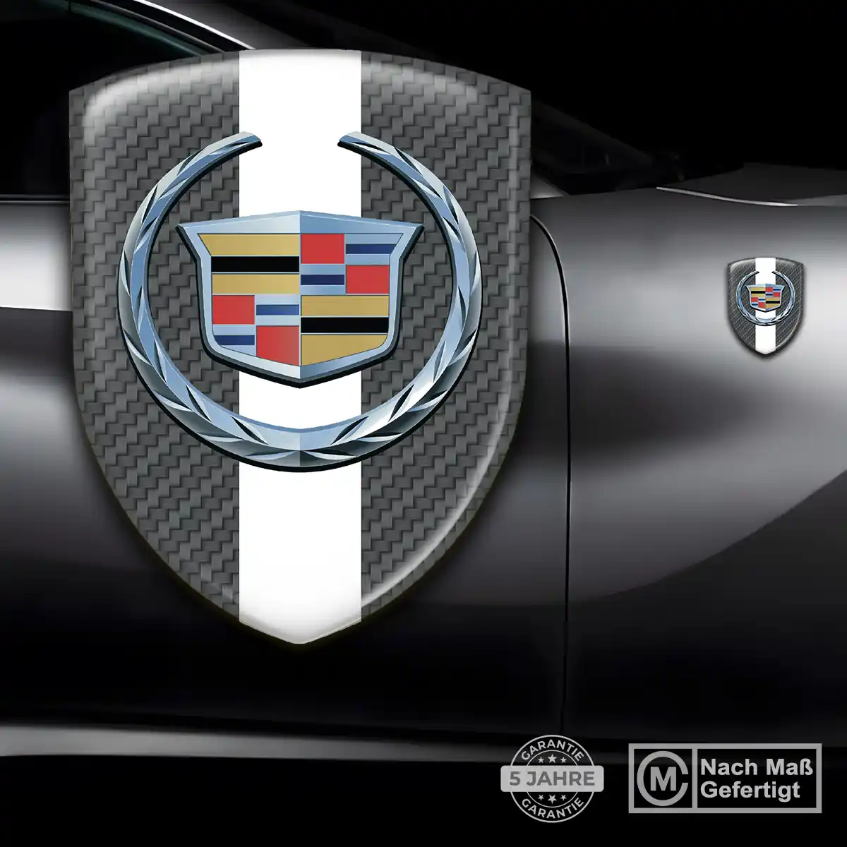 Cadillac Emblem Aufkleber Auto Premium-Edition