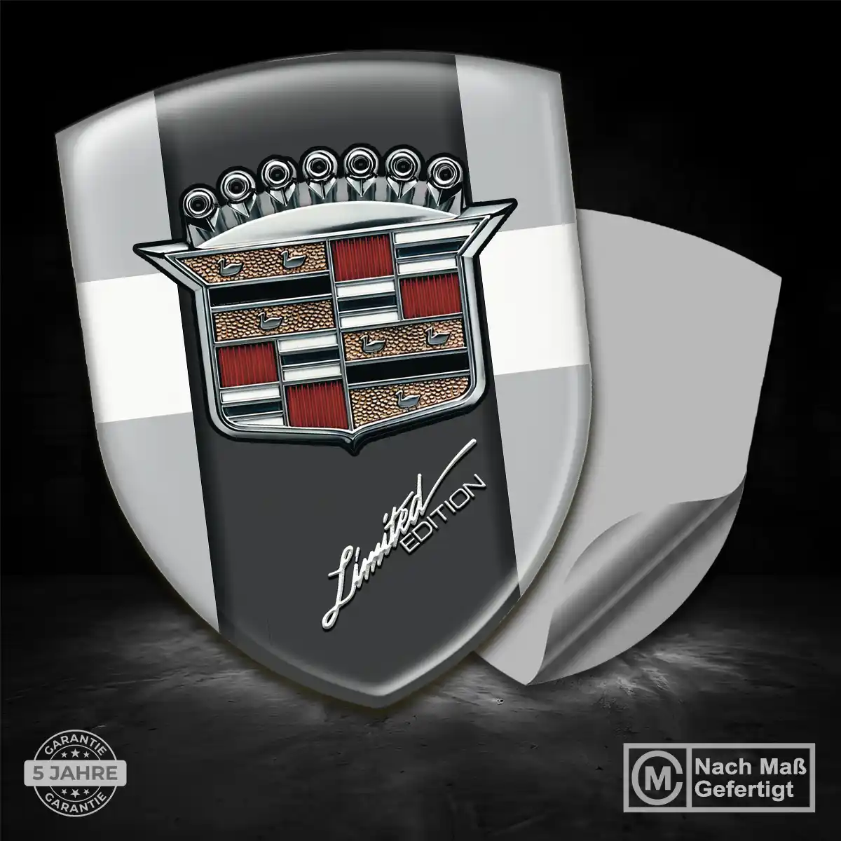Cadillac Emblem Aufkleber Auto Premiumqualität
