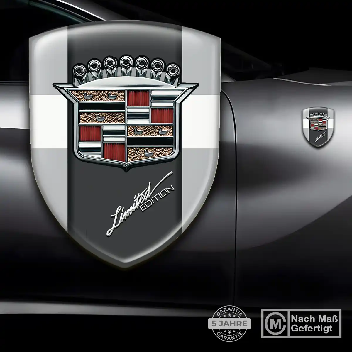 Cadillac Emblem Aufkleber Auto Premiumqualität