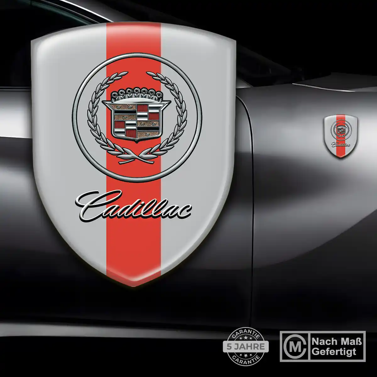 Cadillac Emblem Aufkleber Auto Stilvolles Design