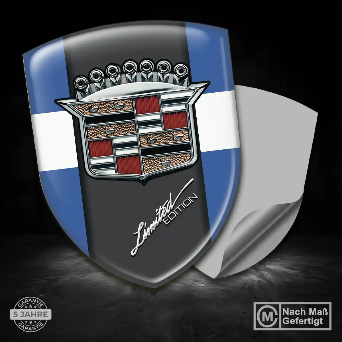 Cadillac Emblem Aufkleber Auto Tuningfahrzeug