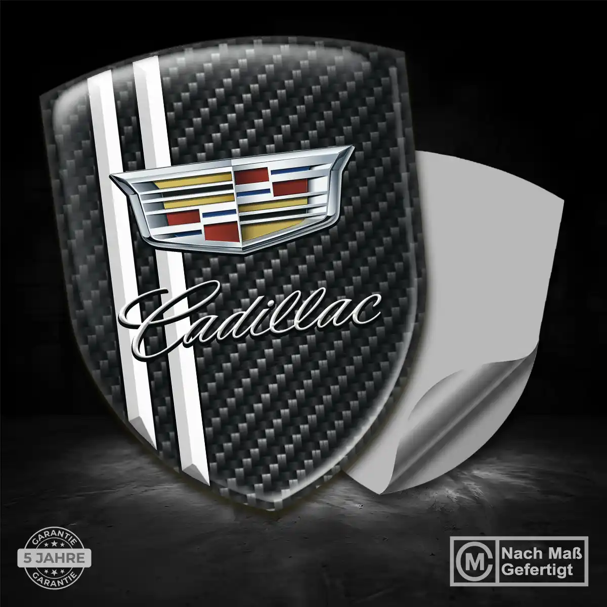 Cadillac Emblem Aufkleber Elegantes Design