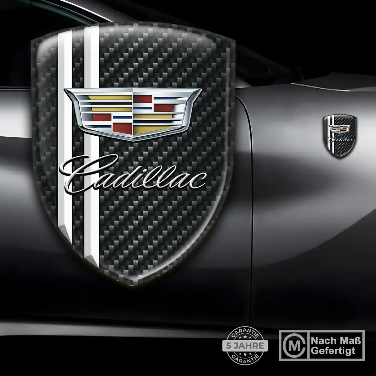 Cadillac Emblem Aufkleber Elegantes Design