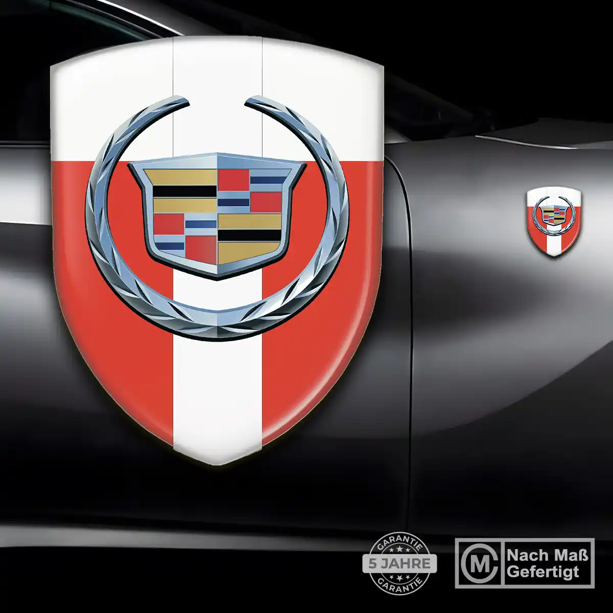Cadillac Emblem Aufkleber Erstklassige Qualität