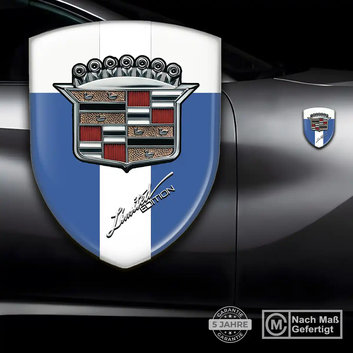 Cadillac Emblem Aufkleber Exterieurdesign