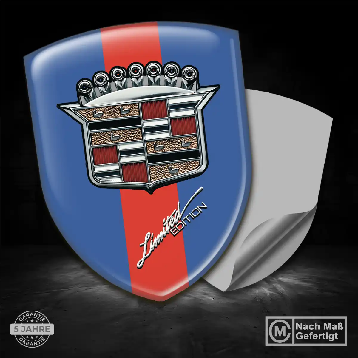 Cadillac Emblem Aufkleber Höchste Qualität