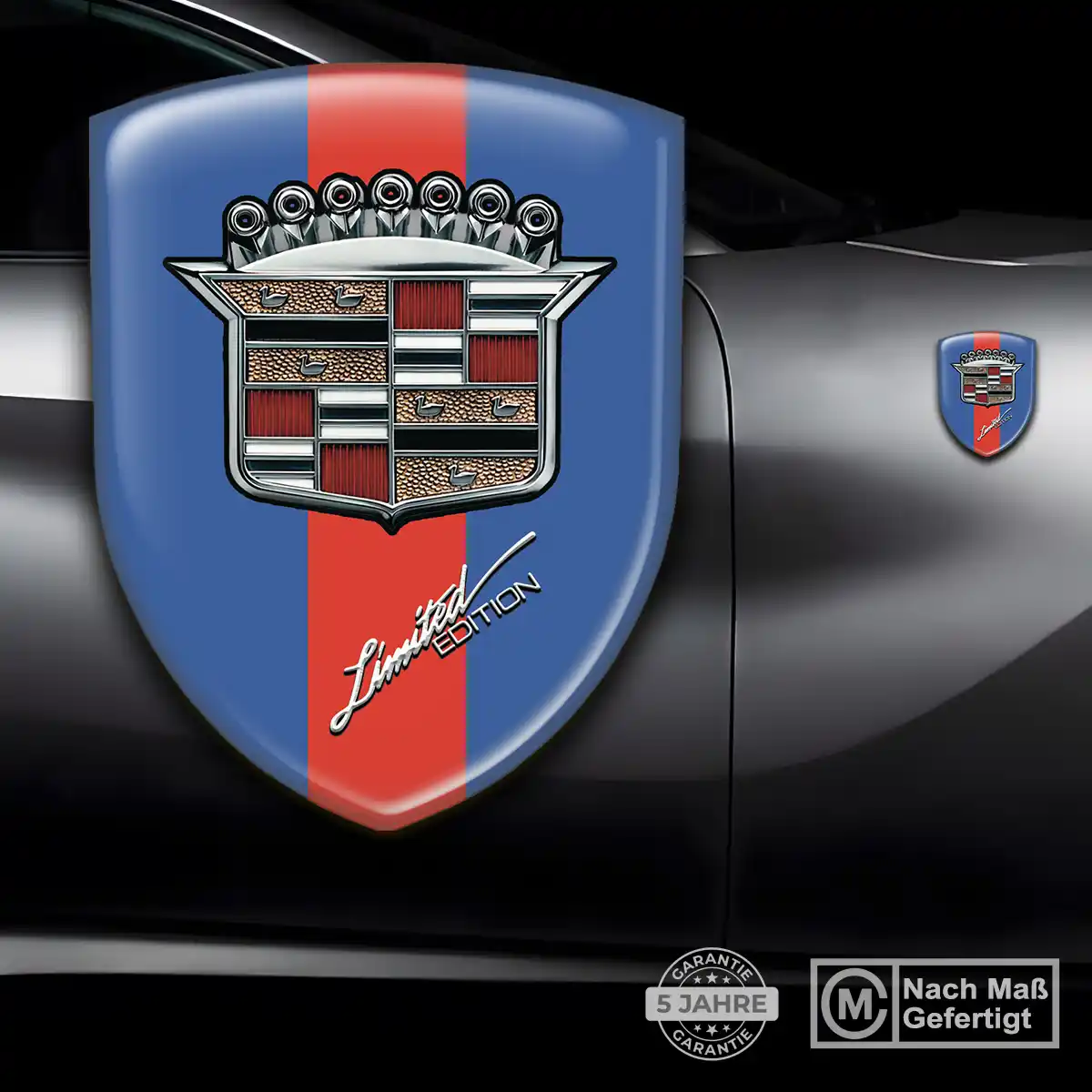 Cadillac Emblem Aufkleber Höchste Qualität