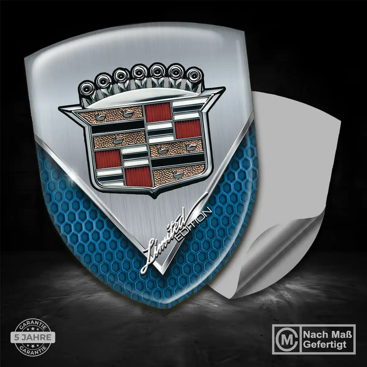 Cadillac Emblem Aufkleber Limitierte Auflage