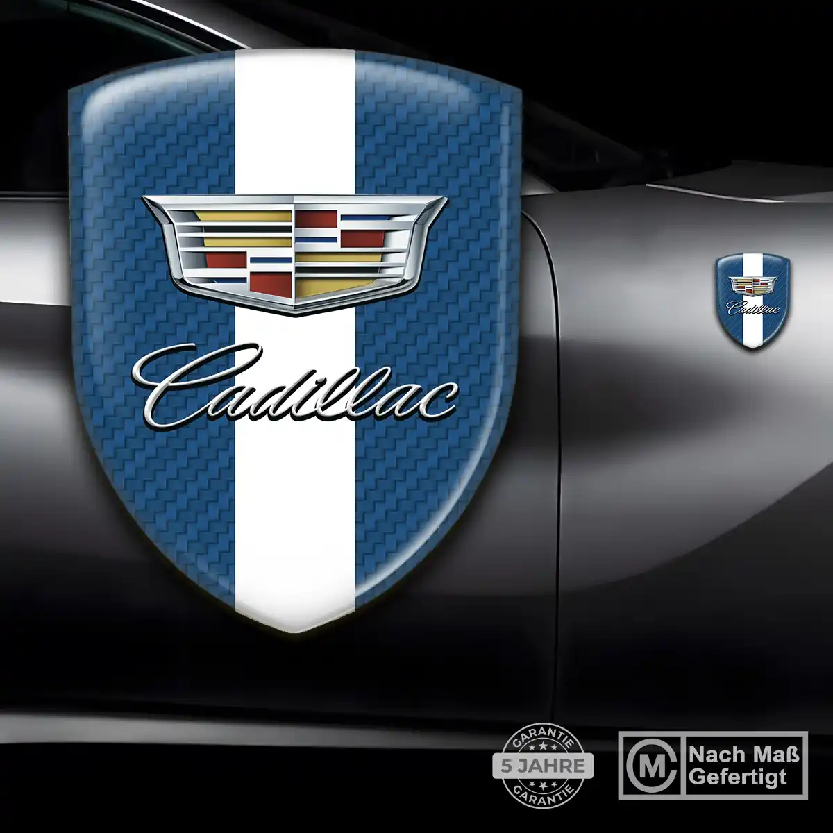 Cadillac Emblem Aufkleber Modernes Design