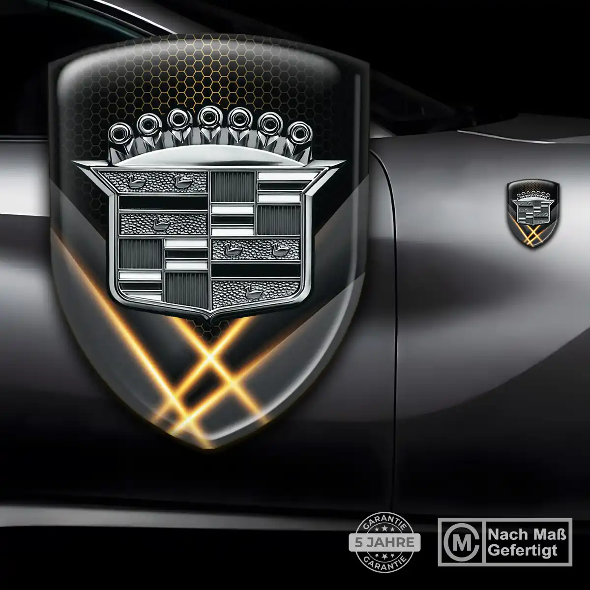 Cadillac Emblem Aufkleber Spitzenqualität