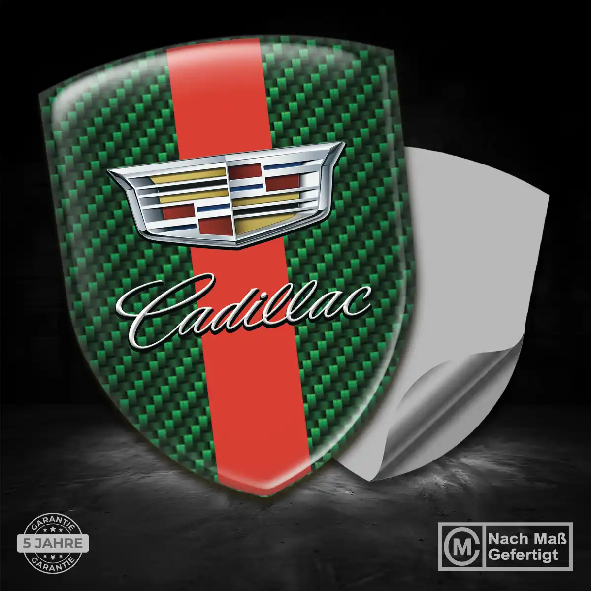 Cadillac Emblem Aufkleber Stilvolles Design
