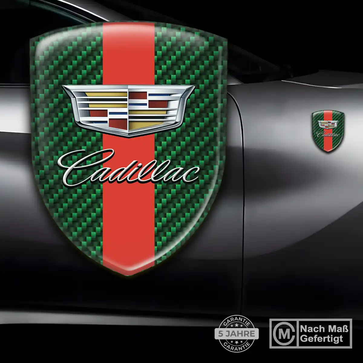 Cadillac Emblem Aufkleber Stilvolles Design