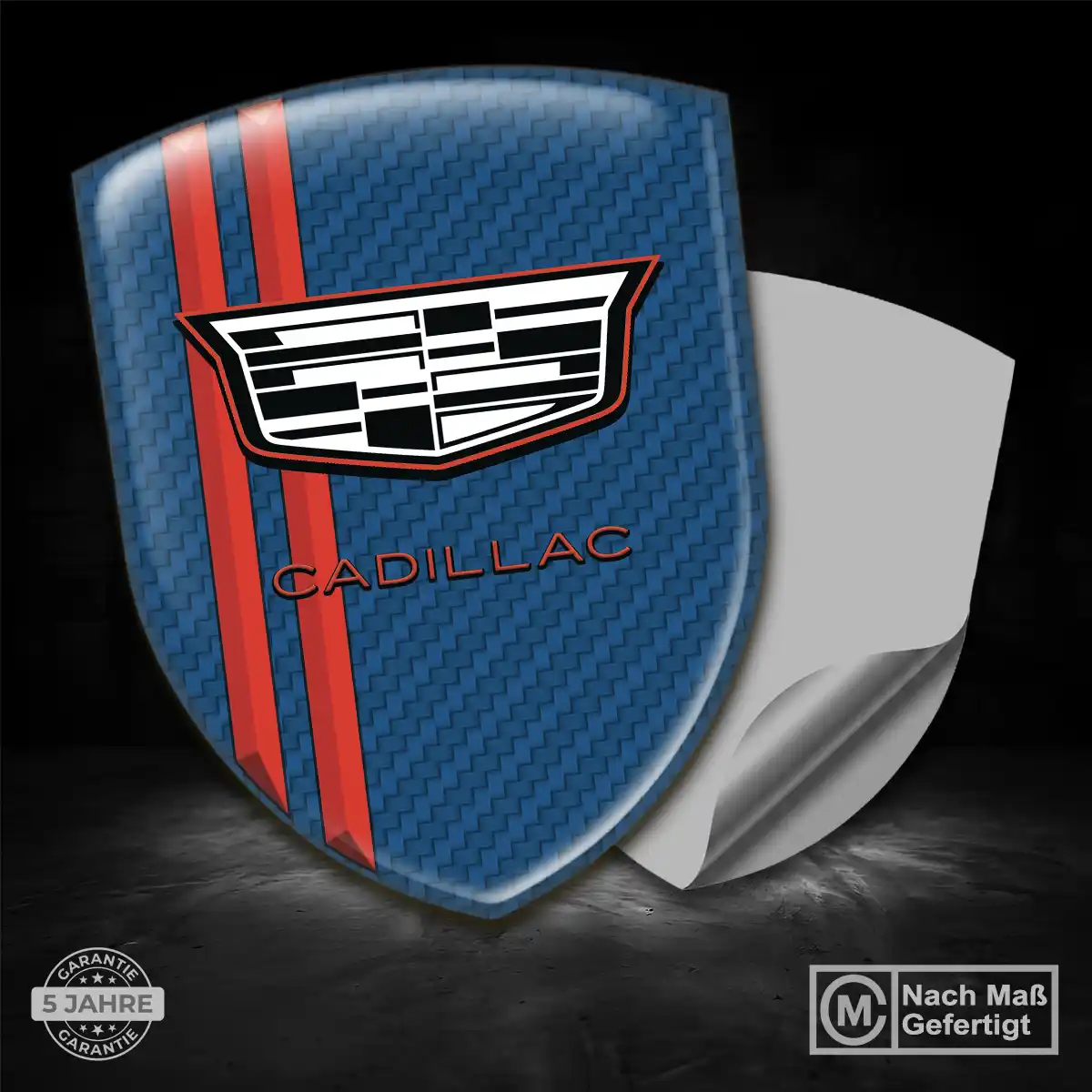 Cadillac Emblem Aufkleber Wappen Auto Elegantes Design