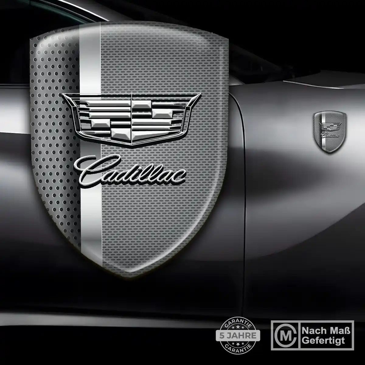 Cadillac Emblem Aufkleber Wappen Auto Exterieurdesign