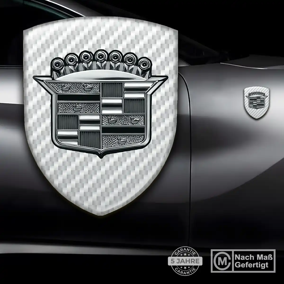 Cadillac Emblem Aufkleber Wappen Auto Limitierte Auflage