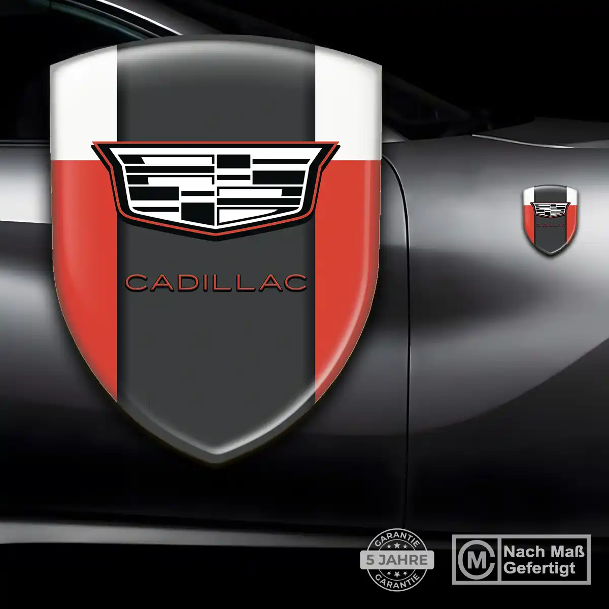 Cadillac Emblem Aufkleber Wappen Auto Modernes Design