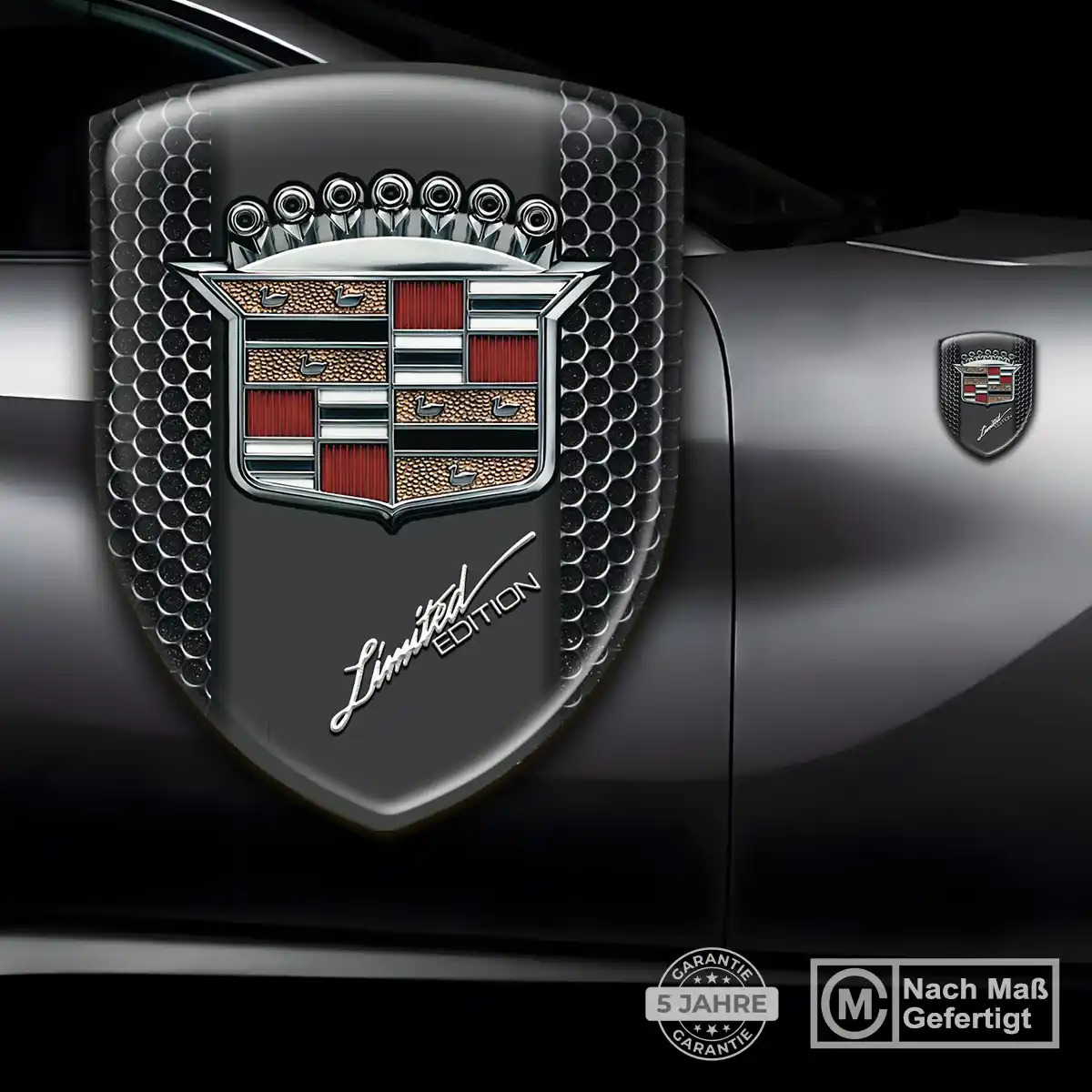 Cadillac Emblem Aufkleber Wappen Auto Verlässliche Qualität