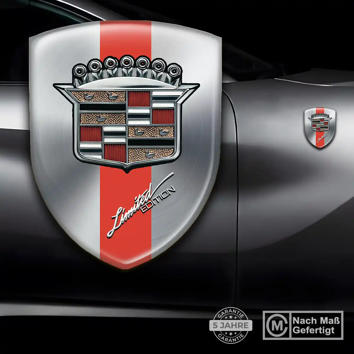 Cadillac Emblem Aufkleber Wappen Überzeugende Qualität
