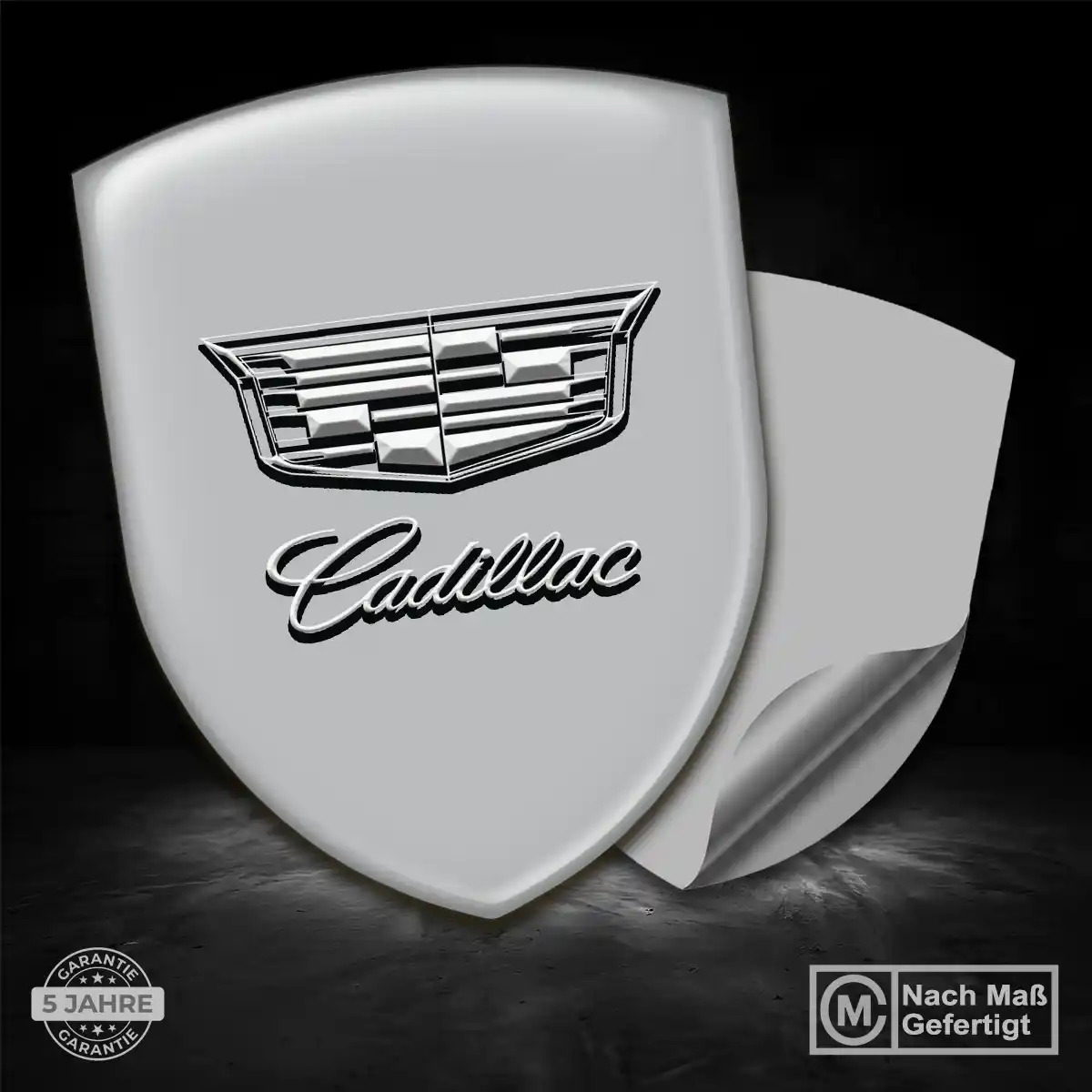 Cadillac Emblem Aufkleber Wappen Edles Design