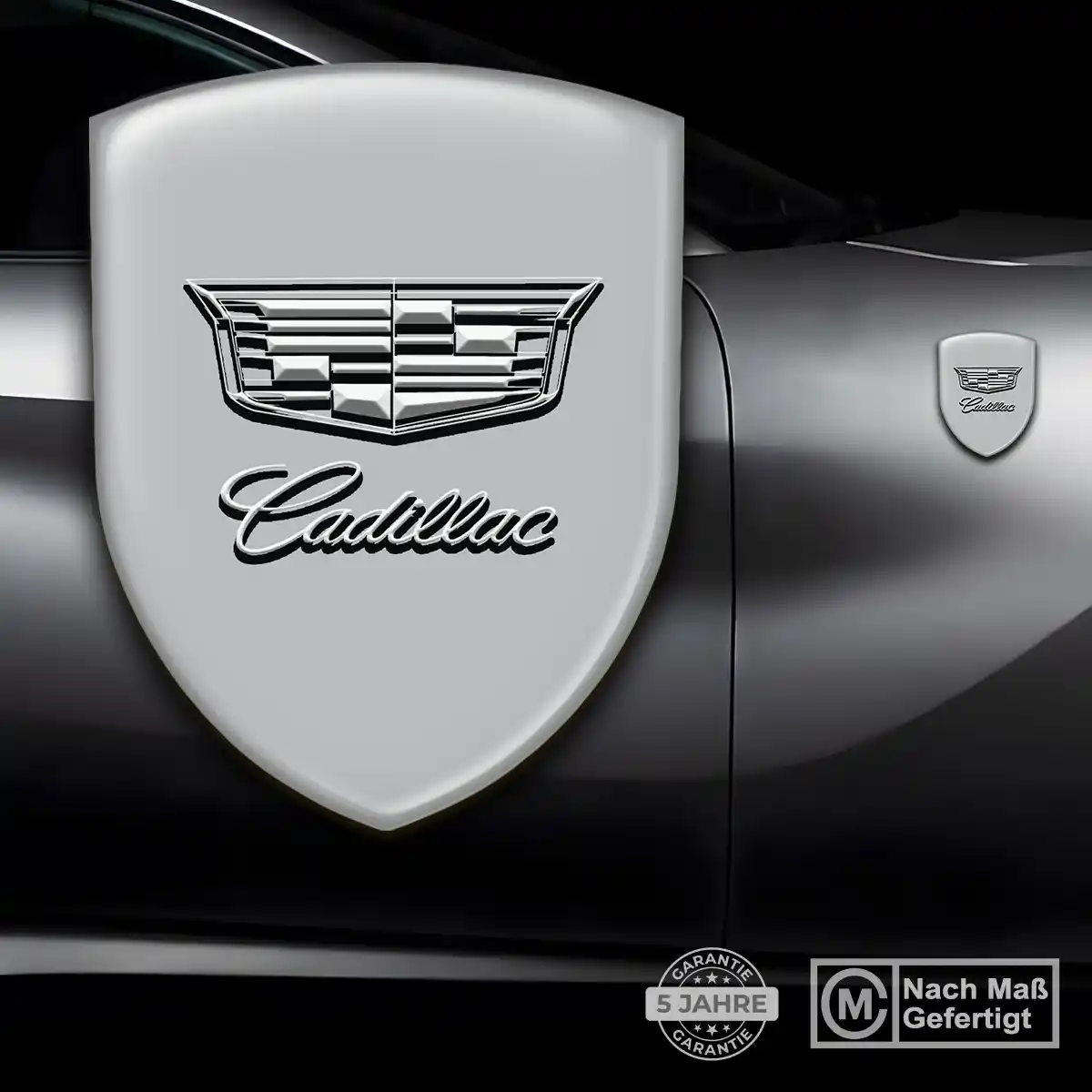Cadillac Emblem Aufkleber Wappen Edles Design