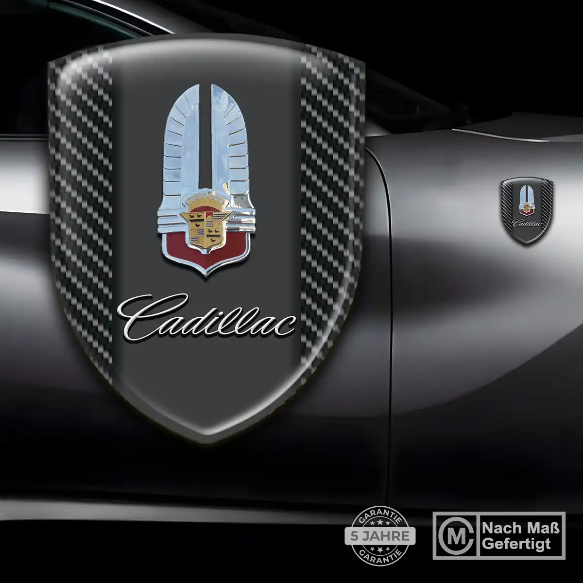 Cadillac Emblem Aufkleber Wappen Erstklassige Qualität