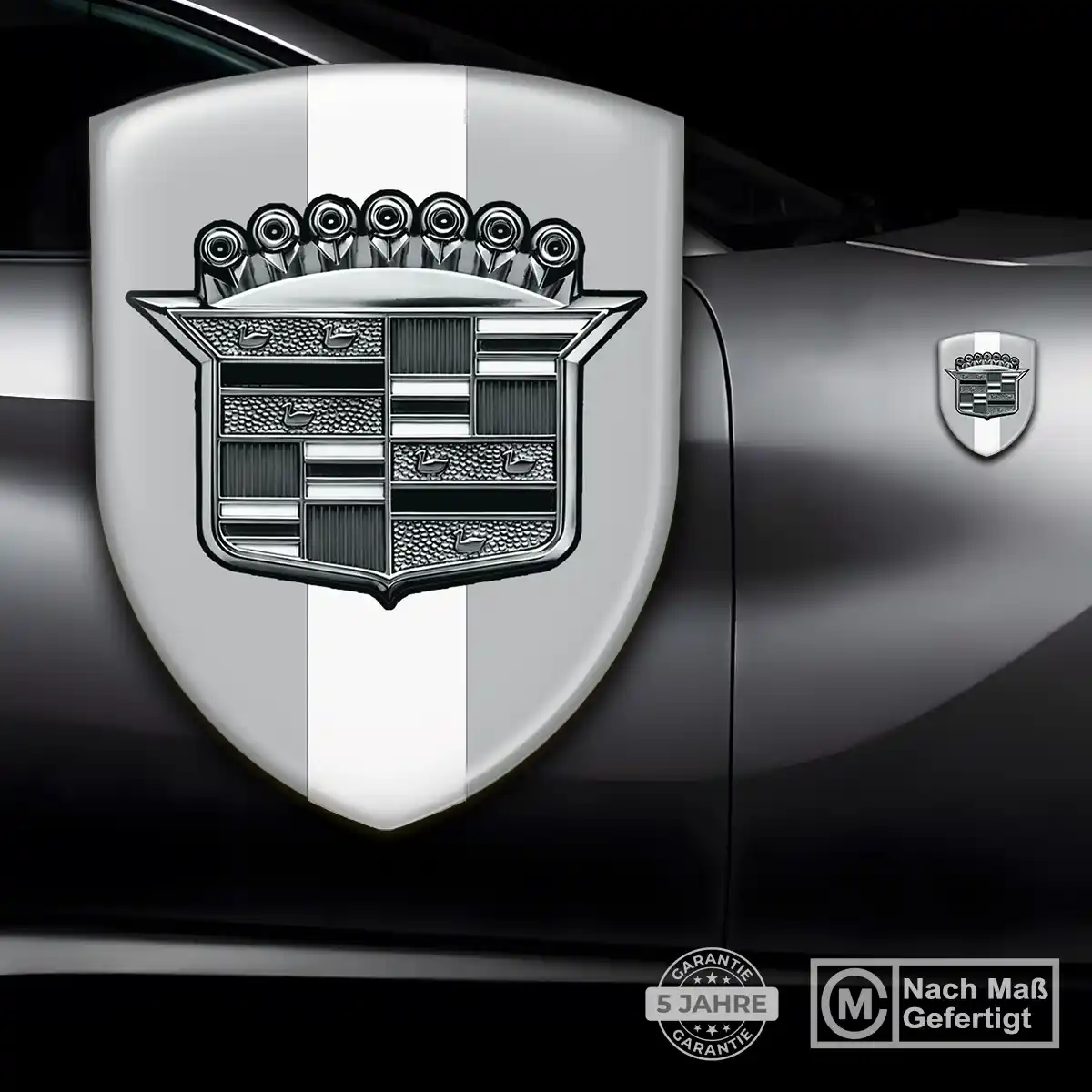 Cadillac Emblem Aufkleber Wappen Verlässliche Qualität