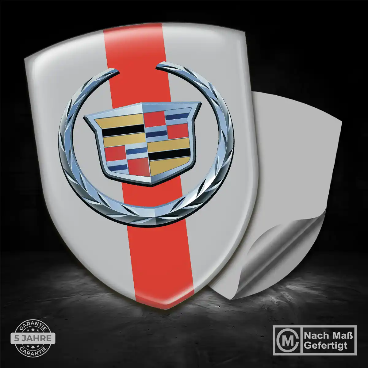 Cadillac Emblem Auto Ausdrucksstarkes Design