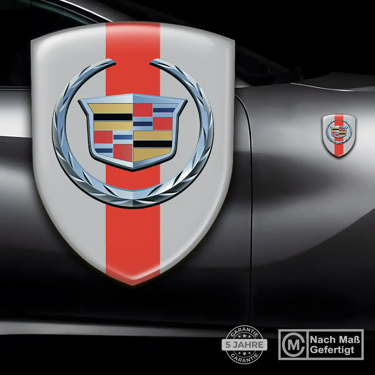 Cadillac Emblem Auto Ausdrucksstarkes Design