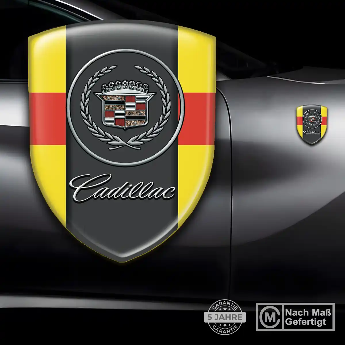 Cadillac Emblem Auto Edles Design