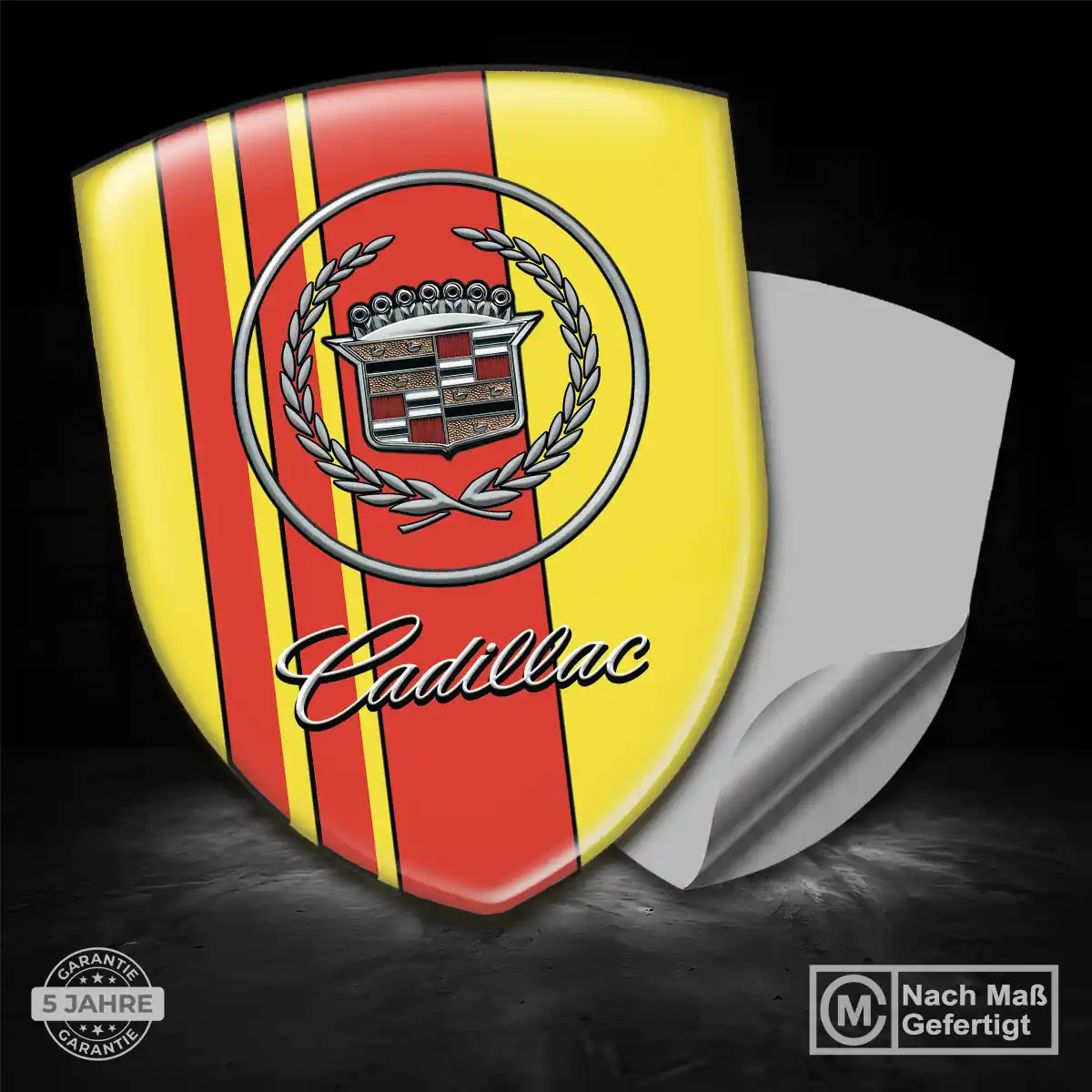 Cadillac Emblem Auto Elegantes Design