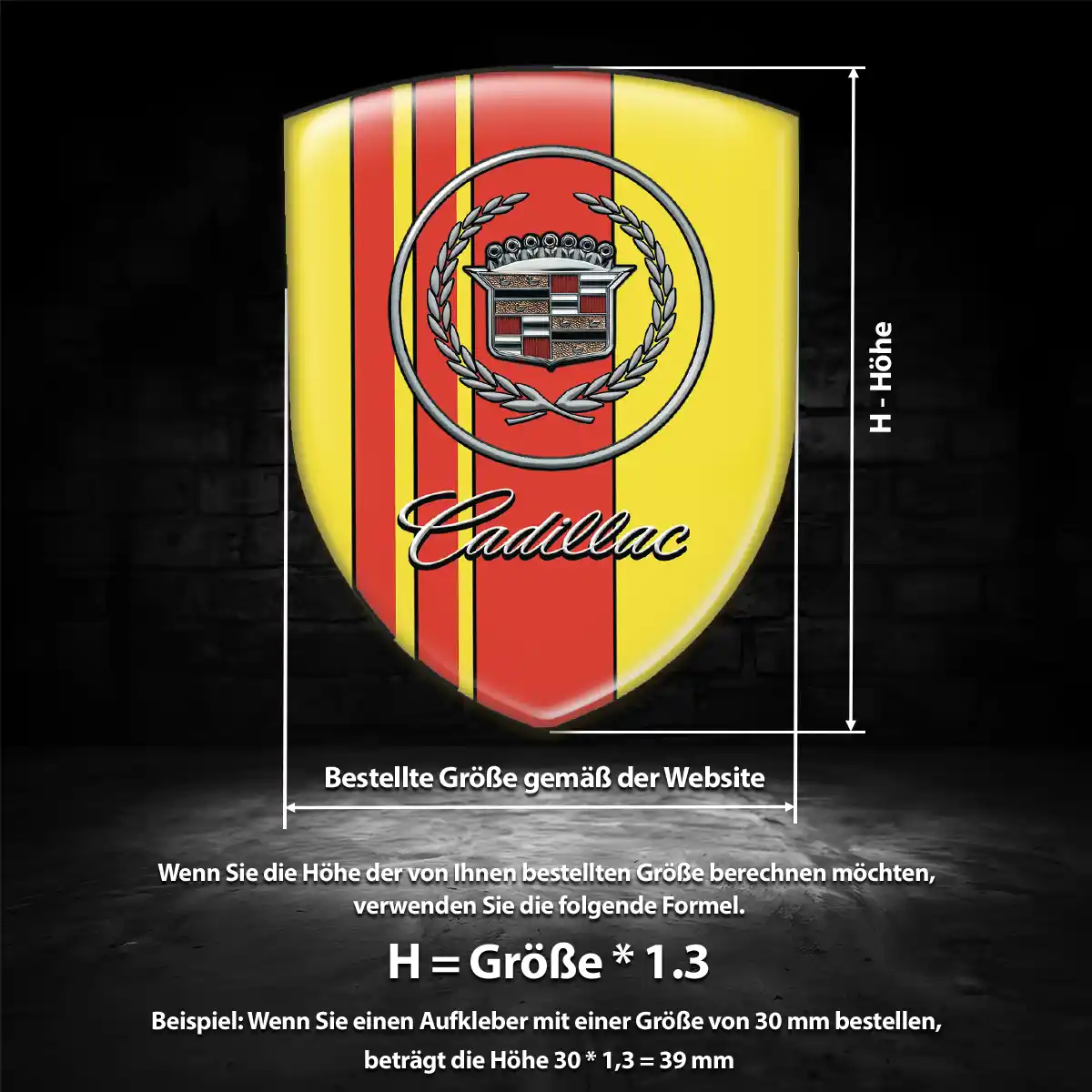 Cadillac Emblem Auto Elegantes Design