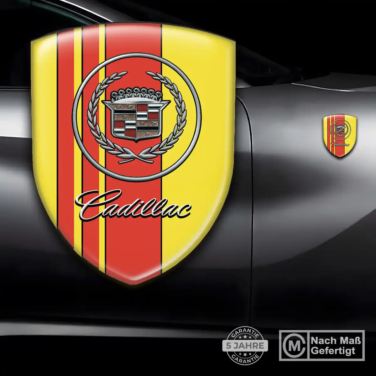 Cadillac Emblem Auto Elegantes Design