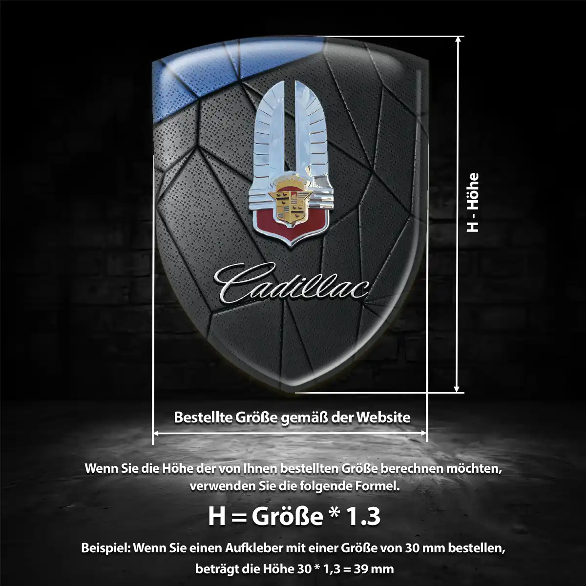 Cadillac Emblem Auto Höchste Qualität