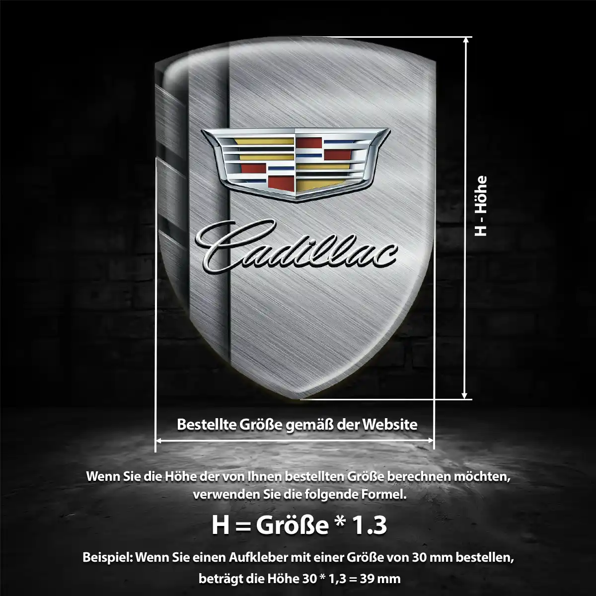 Cadillac Emblem Auto Limitierte Auflage