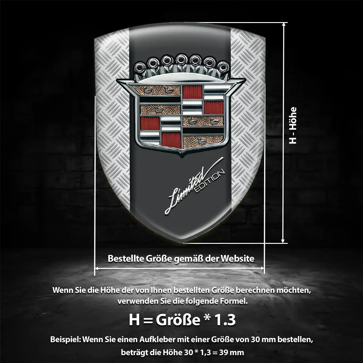 Cadillac Emblem Auto Luxus-Edition
