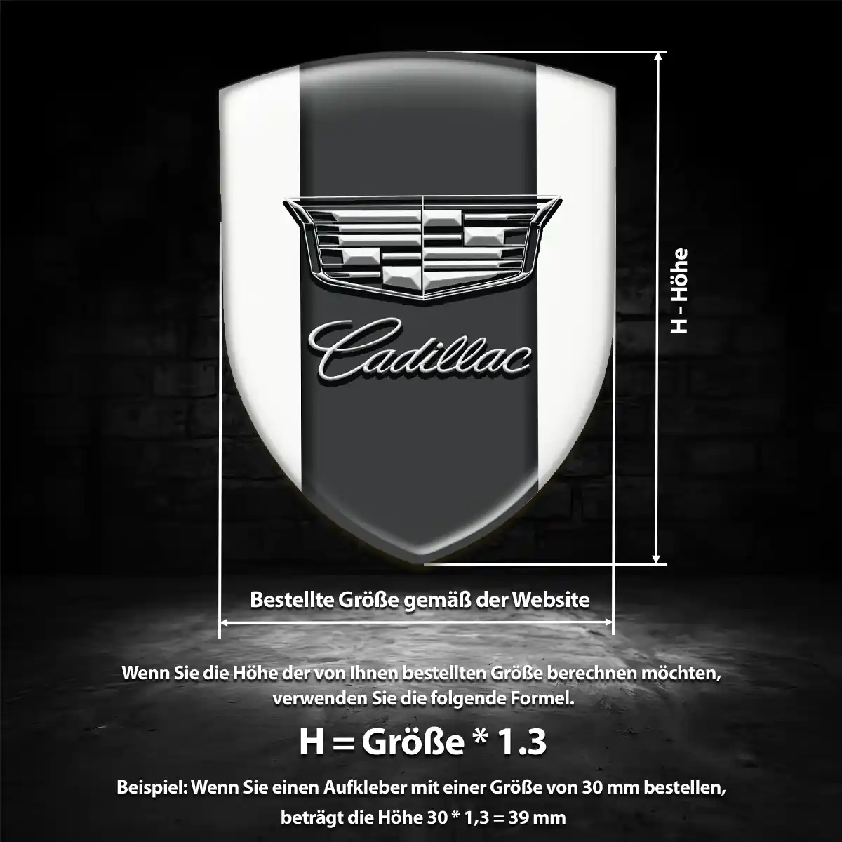 Cadillac Emblem Auto Markenedition