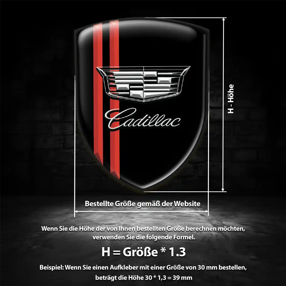 Cadillac Emblem Auto Spitzenqualität