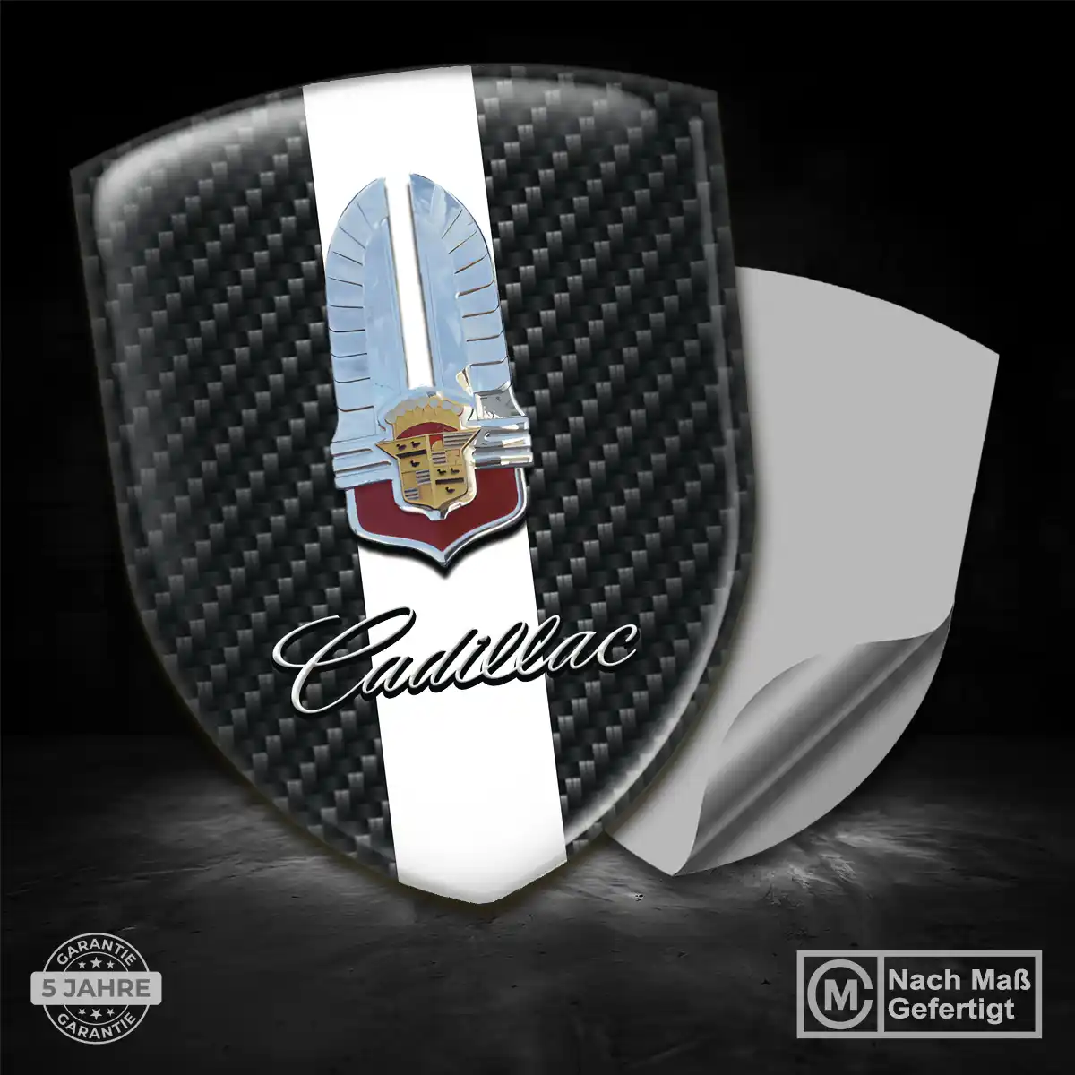 Cadillac Emblem Auto Stilvolles Design