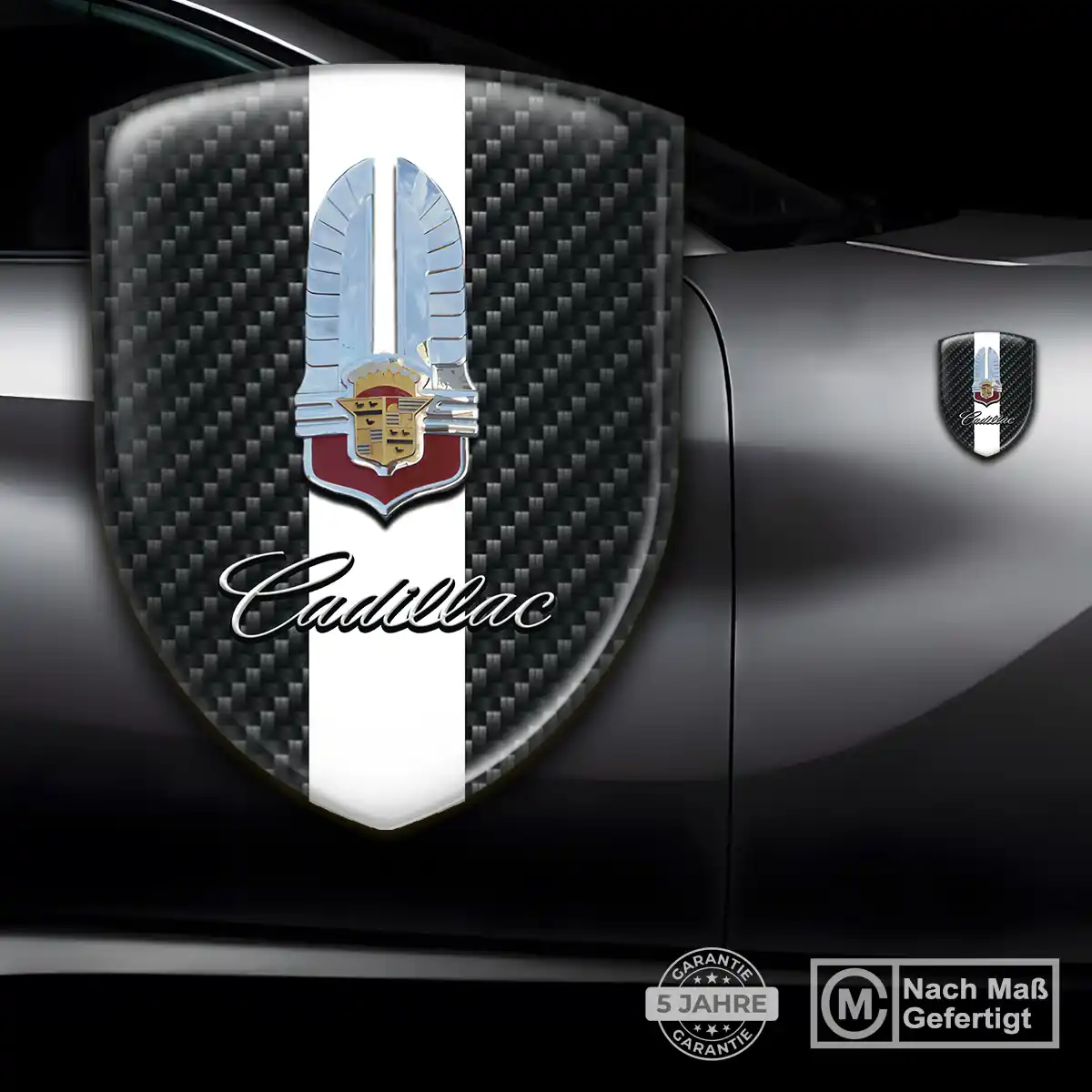Cadillac Emblem Auto Stilvolles Design