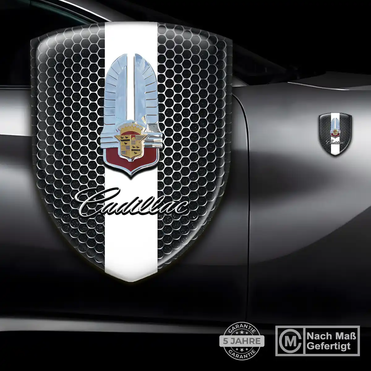 Cadillac Emblem Auto Tuningfahrzeug