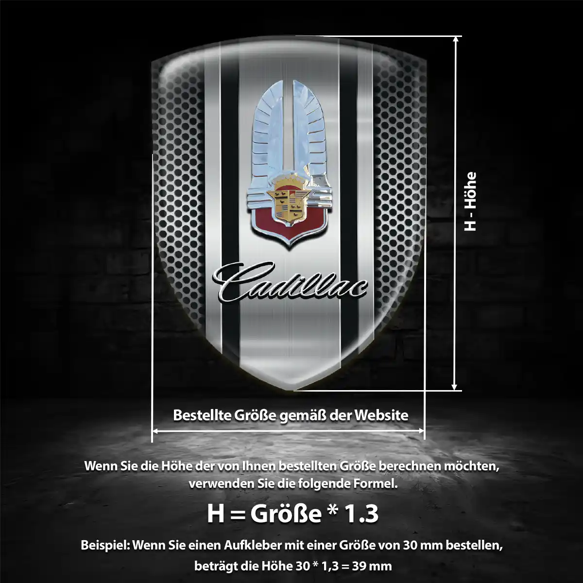 Cadillac Emblem Edles Design