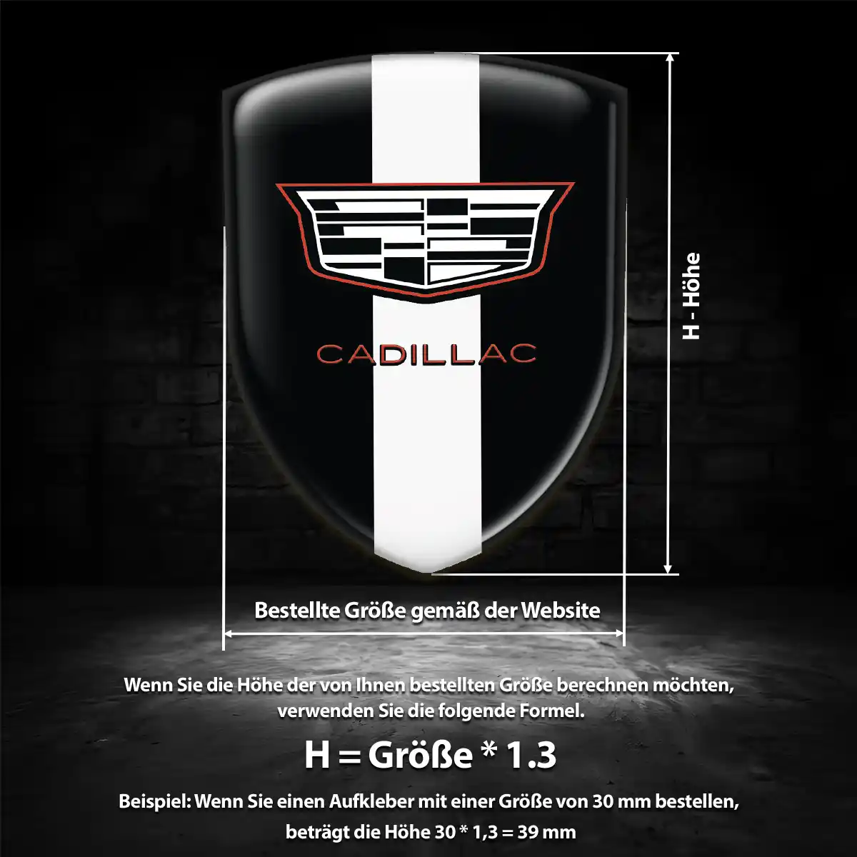 Cadillac Emblem Exklusiv-Edition
